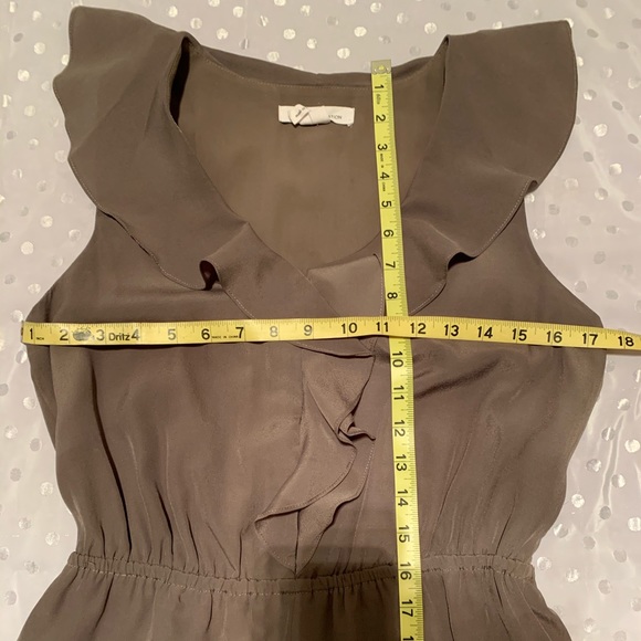 *DONATED* BCBGeneration moss ruffled romper - Picture 8 of 8